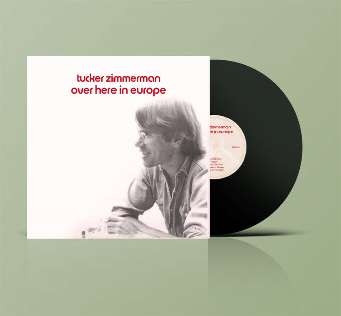Tucker Zimmerman - Over Here In Europe (Black Vinyl) – Sticky Black Tarmac