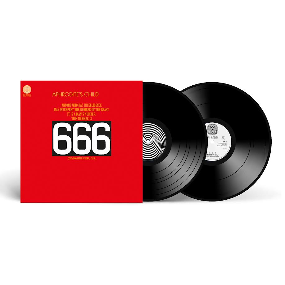 Aphrodite’s Child - 666 THE APOCALYPSE OF JOHN (Black Vinyl)