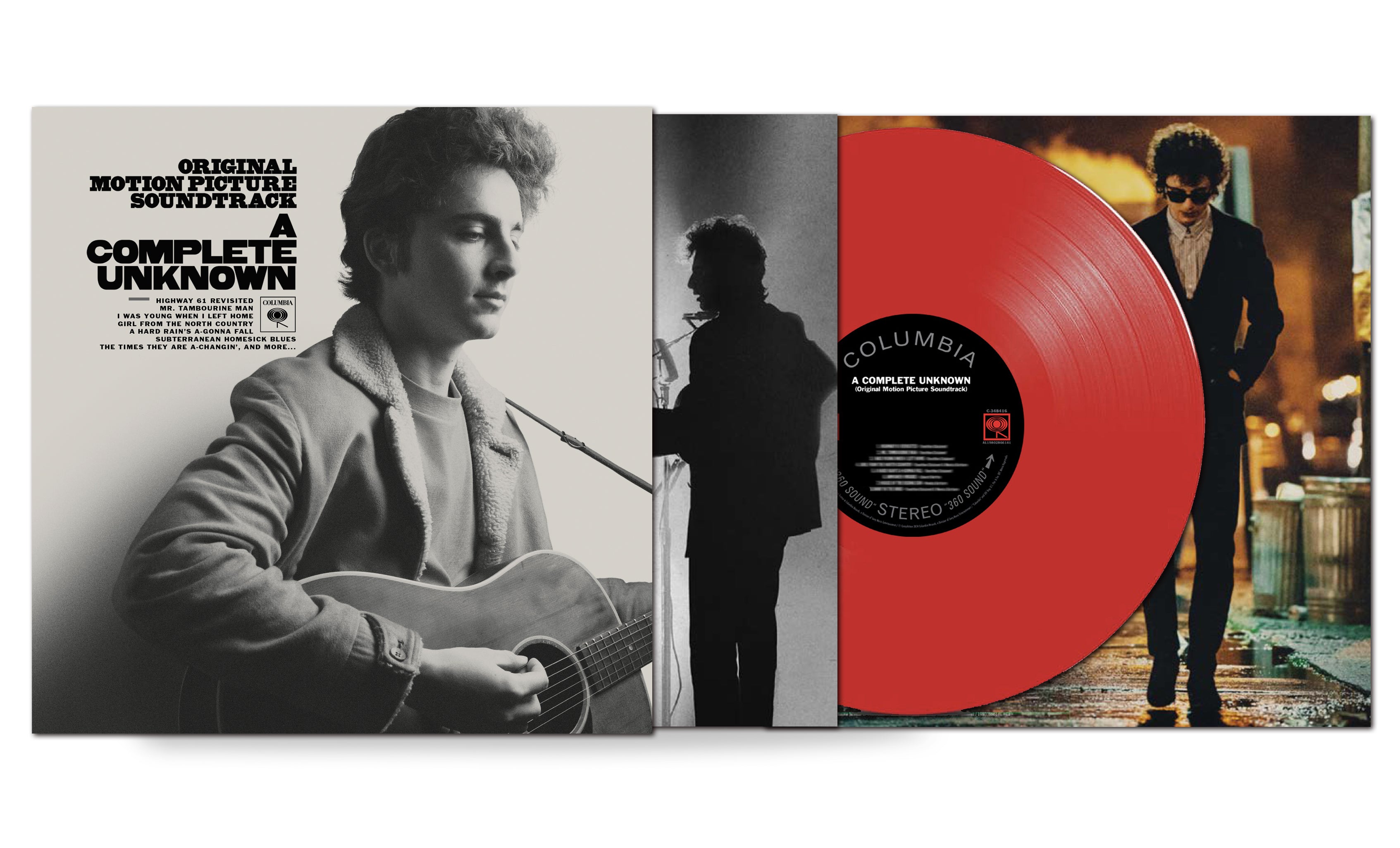 Various Artists / Timothee Chalamet - A Complete Unknown OST (Opaque Red Vinyl)