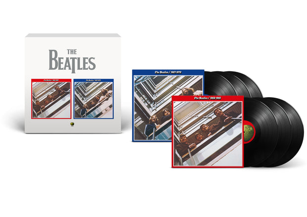 The Beatles - Red + Blue Albums (2023 6LP Box set) – Sticky Black