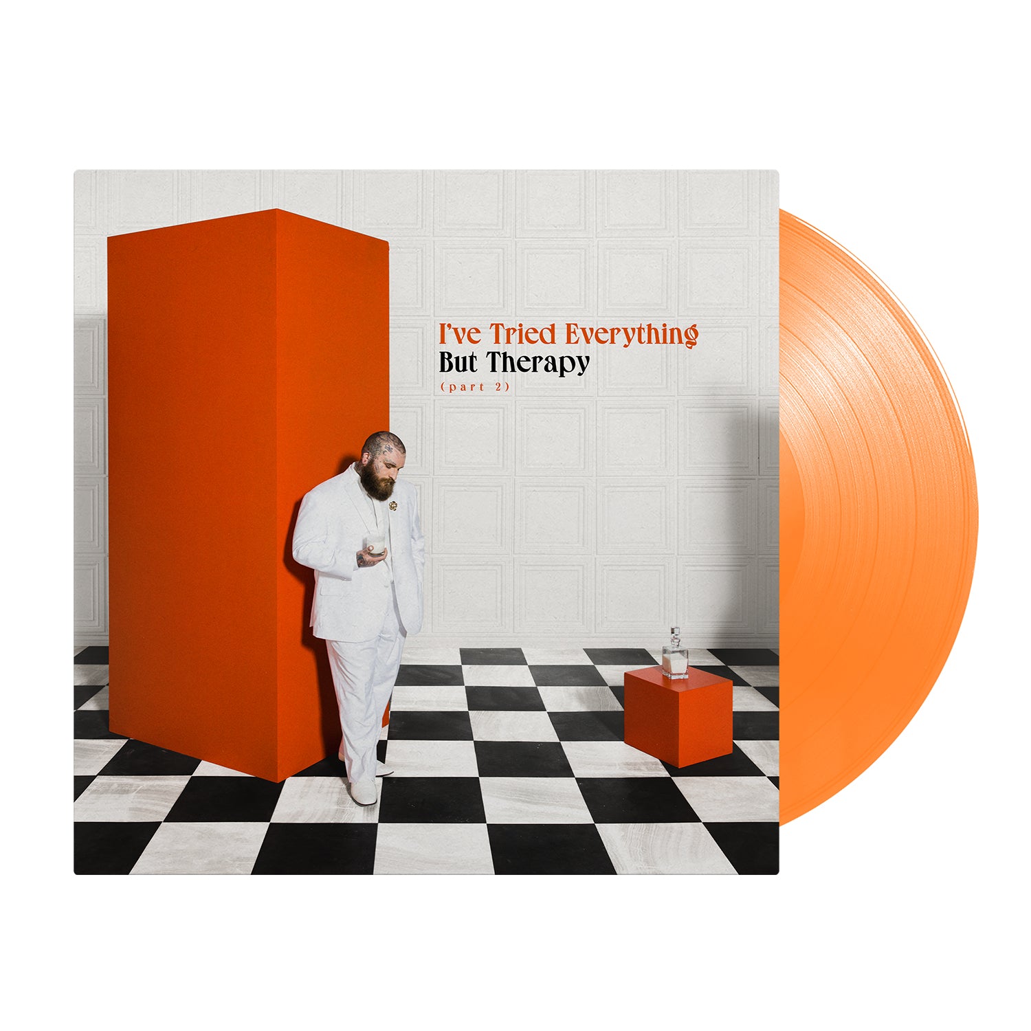 Teddy Swims - I Tried Everything But Therapy (Part 2) (Translucent Orange Vinyl)