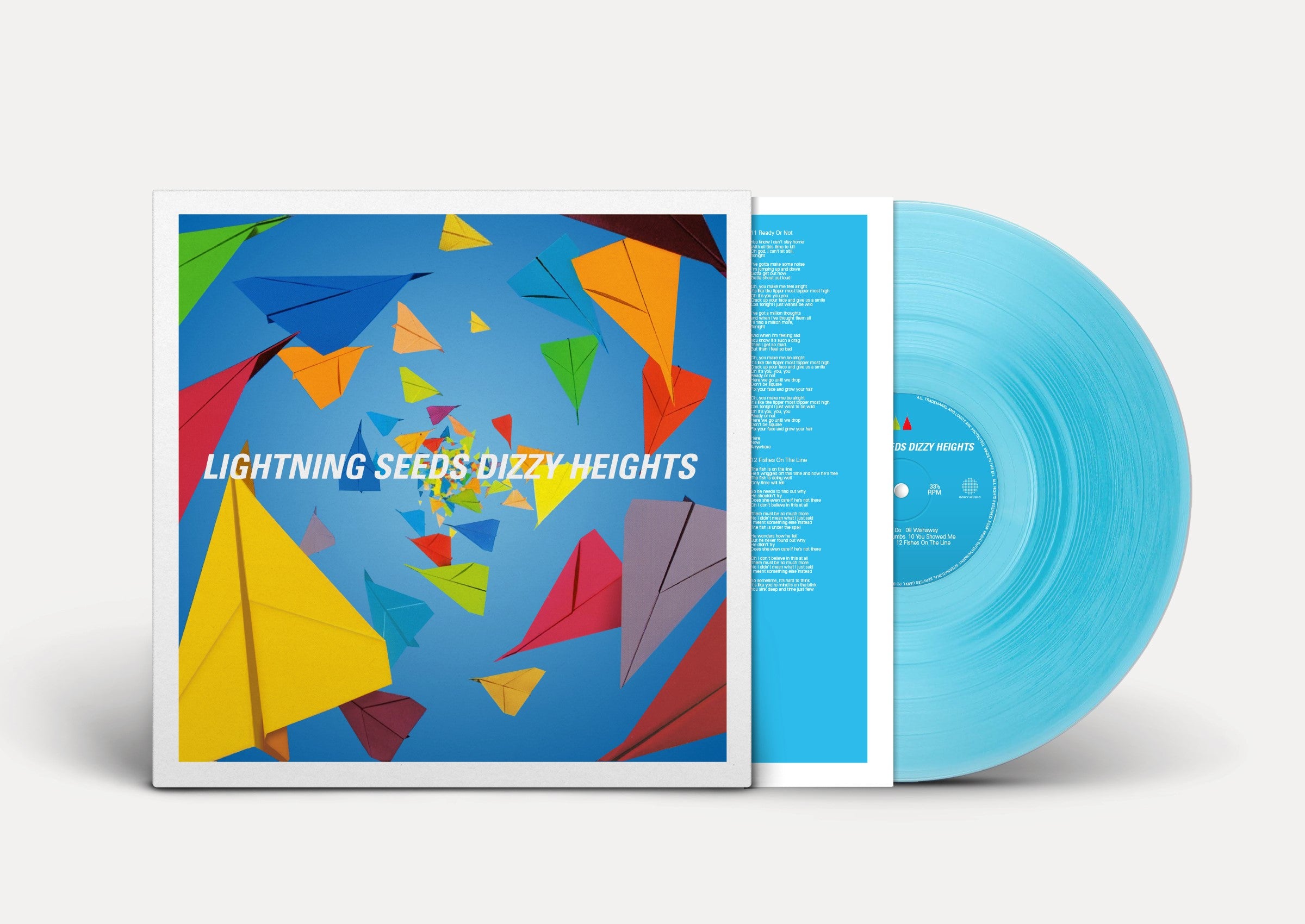 The Lightning Seeds - Dizzy Heights (Curacao Blue Vinyl)
