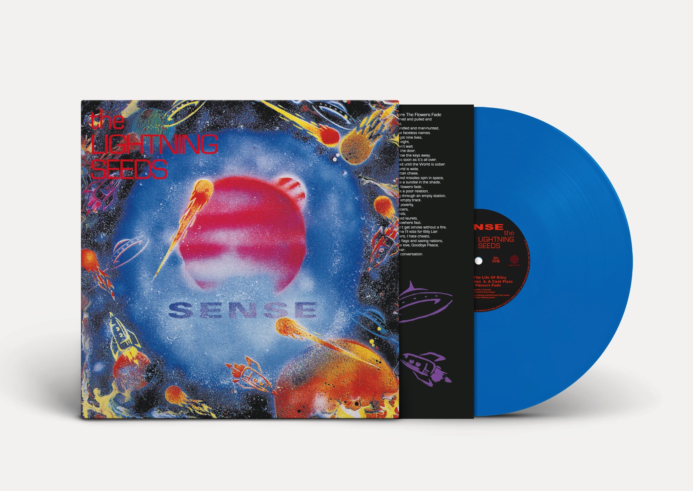 The Lightning Seeds - Sense (Blue Vinyl)