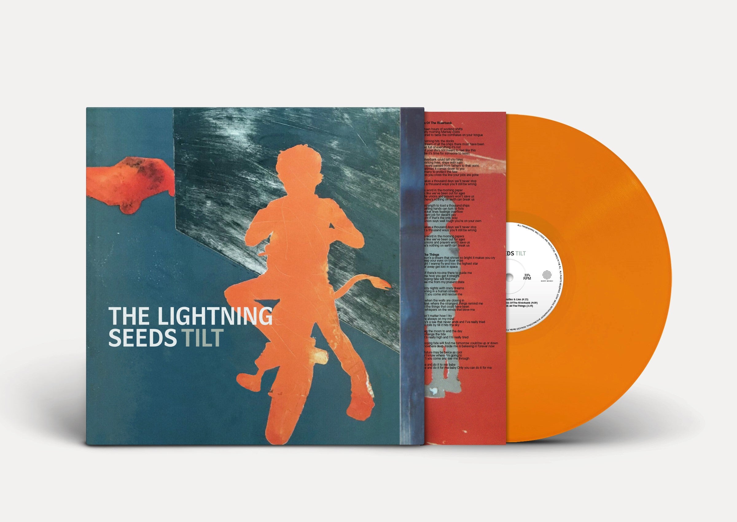 The Lightning Seeds - Tilt (Orange Vinyl)
