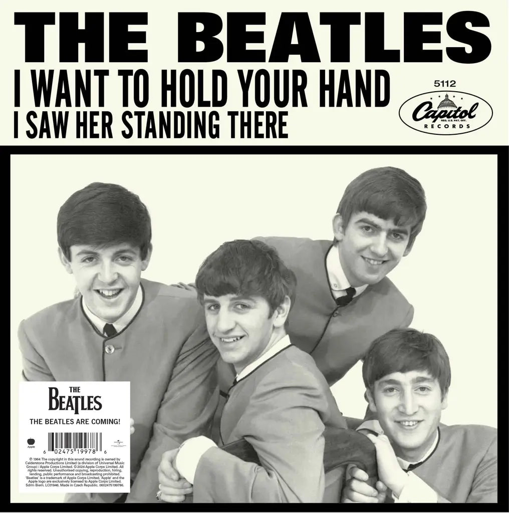 The Beatles - I Want To Hold Your Hand / I Saw Her Standing There (7' Vinyl) | RSD Black Friday 2024