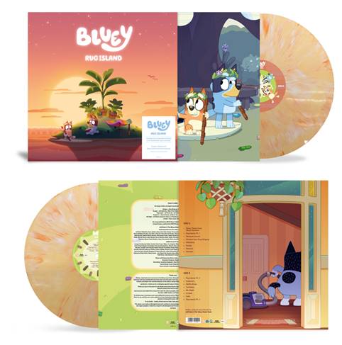 Bluey - Rug Island (Sunset Orange Vinyl)