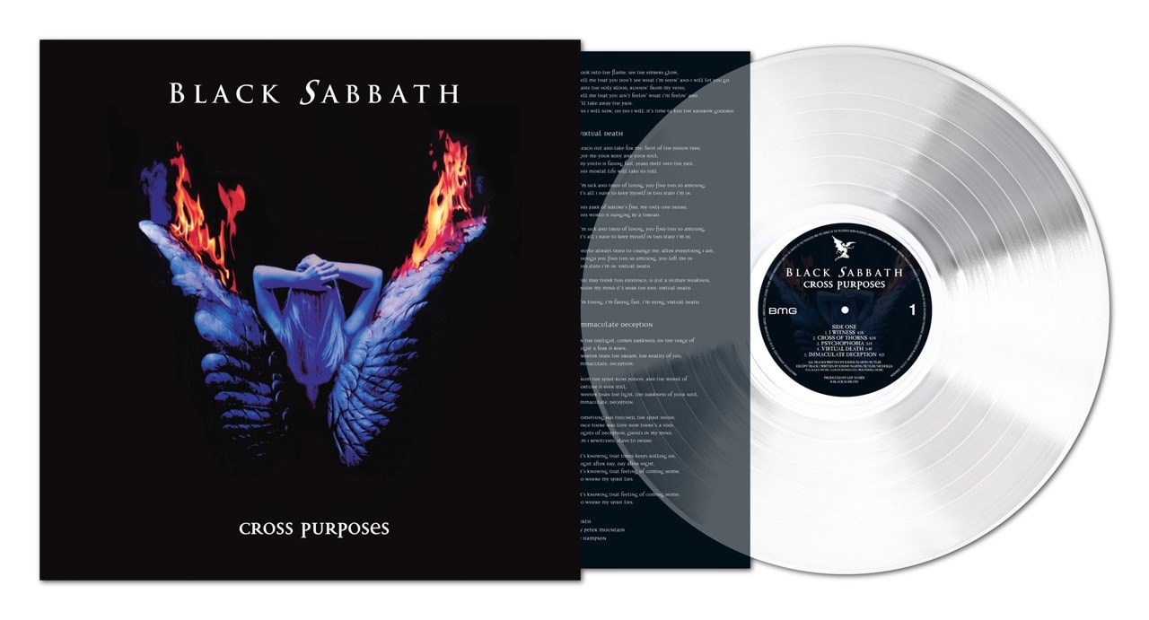 Black Sabbath - Cross Purposes (2024 Remaster, Ultra Clear Vinyl)