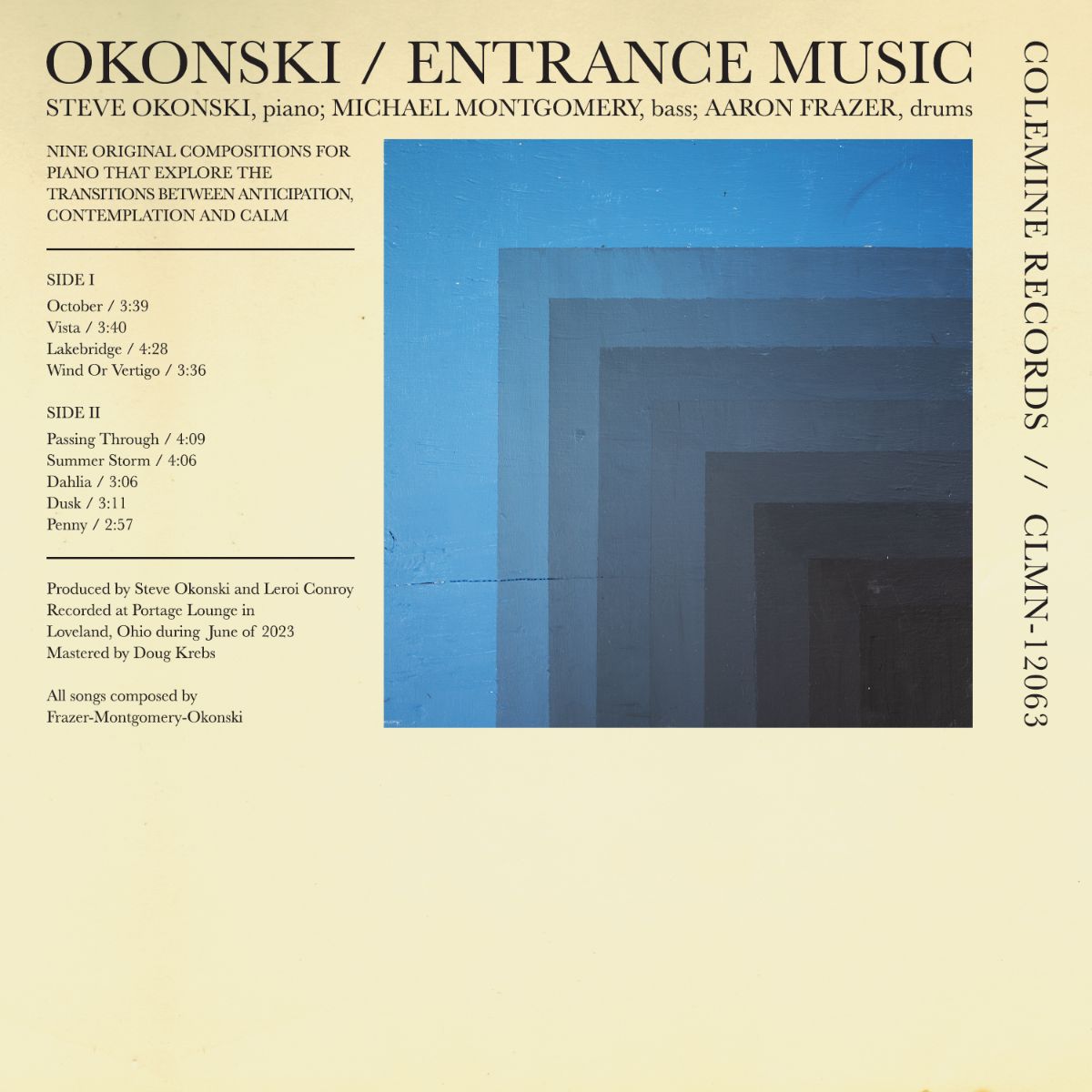 Okonski - Entrance Music (Orange/Black Swirl Vinyl)